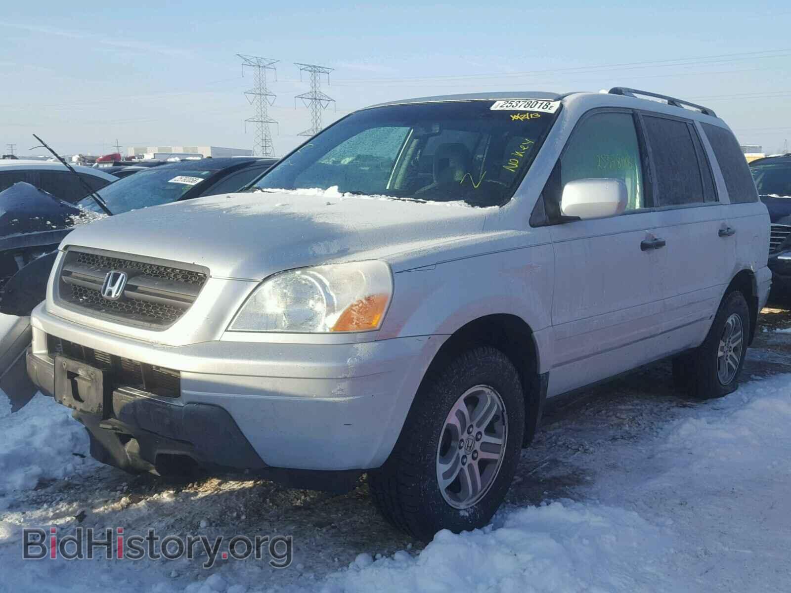 2005 HONDA PILOT - VIN: 2HKYF18465H538680 - Фото 2
