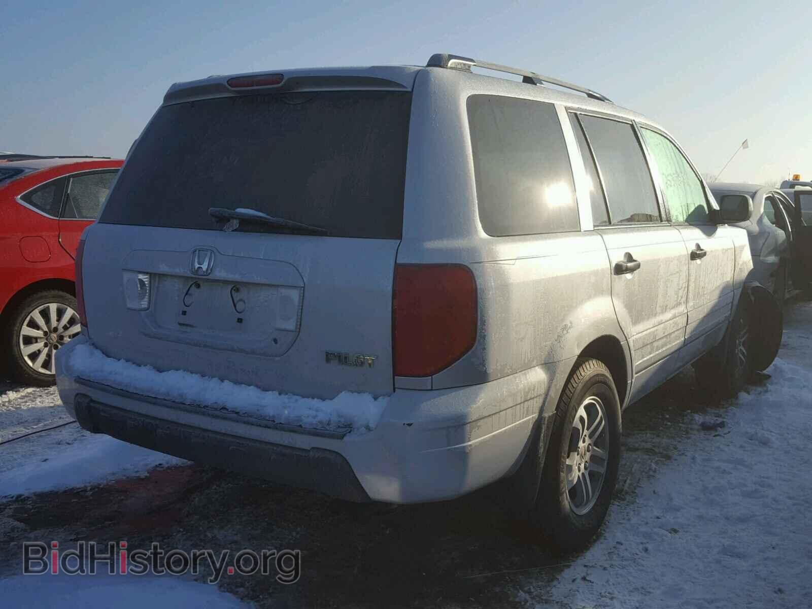 2005 HONDA PILOT - VIN: 2HKYF18465H538680 - Фото 4