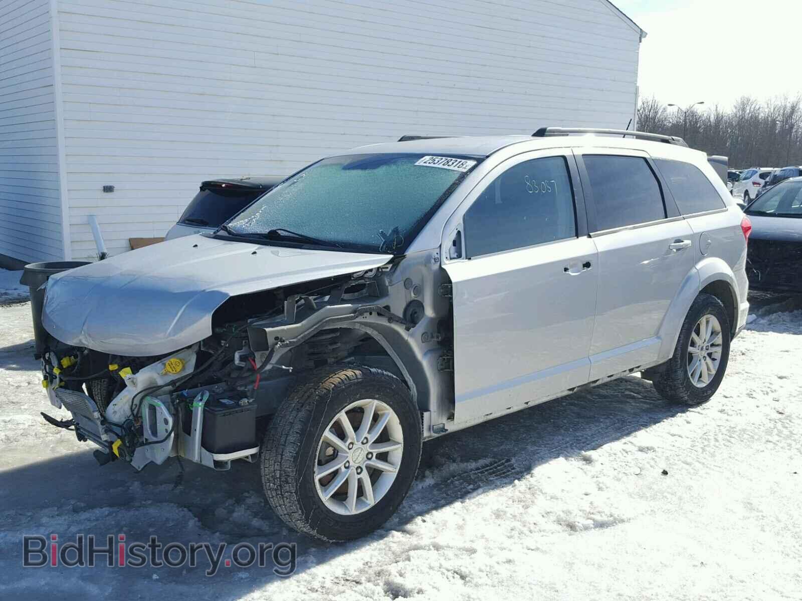2014 DODGE JOURNEY - VIN: 3C4PDCBB5ET280480 - Фото 2