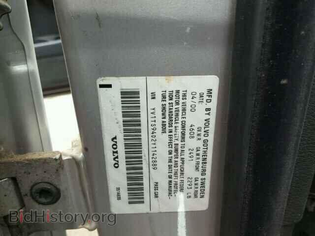2000 VOLVO S80 - VIN: YV1TS94D2Y1142889 - Фото 10