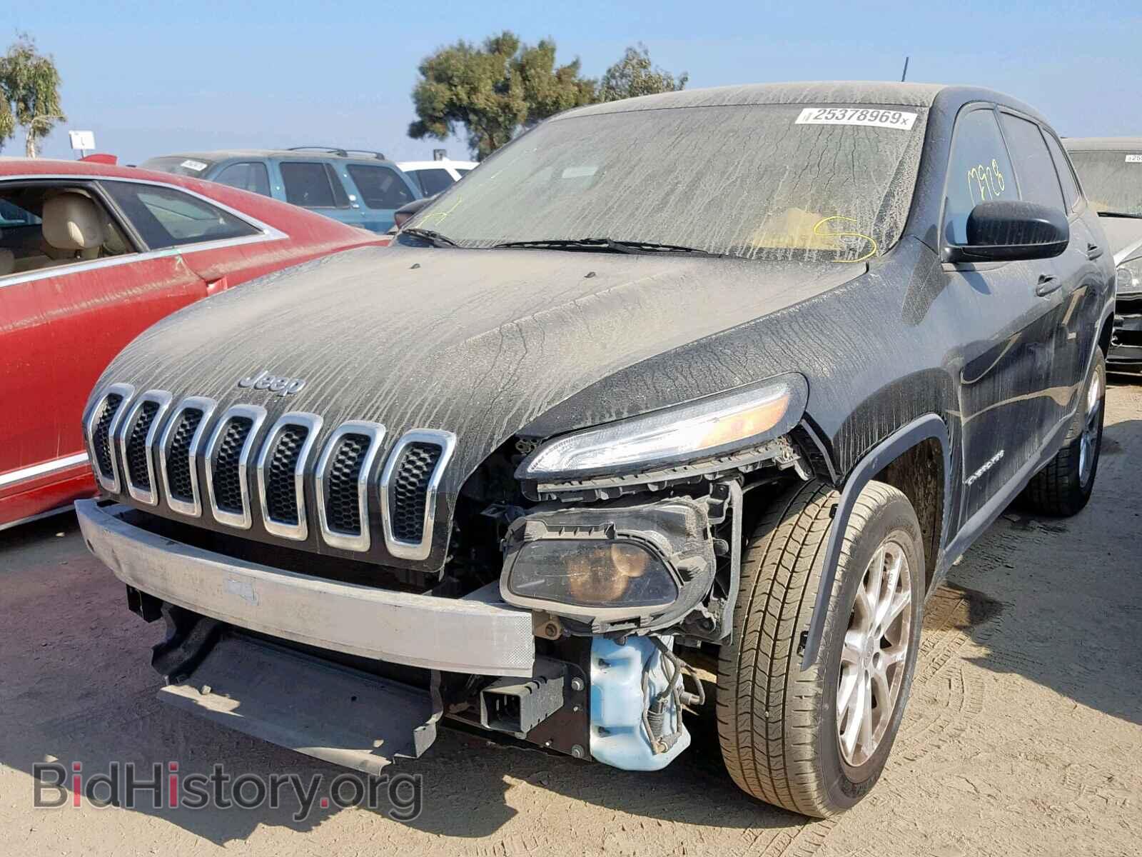 2014 JEEP CHEROKEE S - VIN: 1C4PJMAB8EW285411 - Фото 2