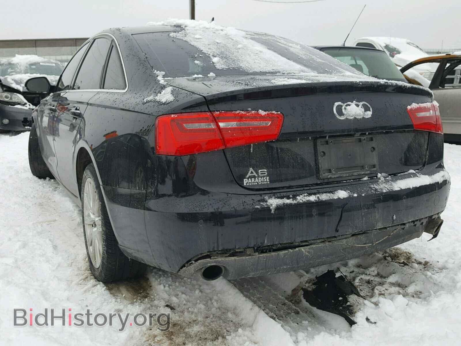 2014 AUDI A6 - VIN: WAUGFAFC1EN011875 - Фото 3