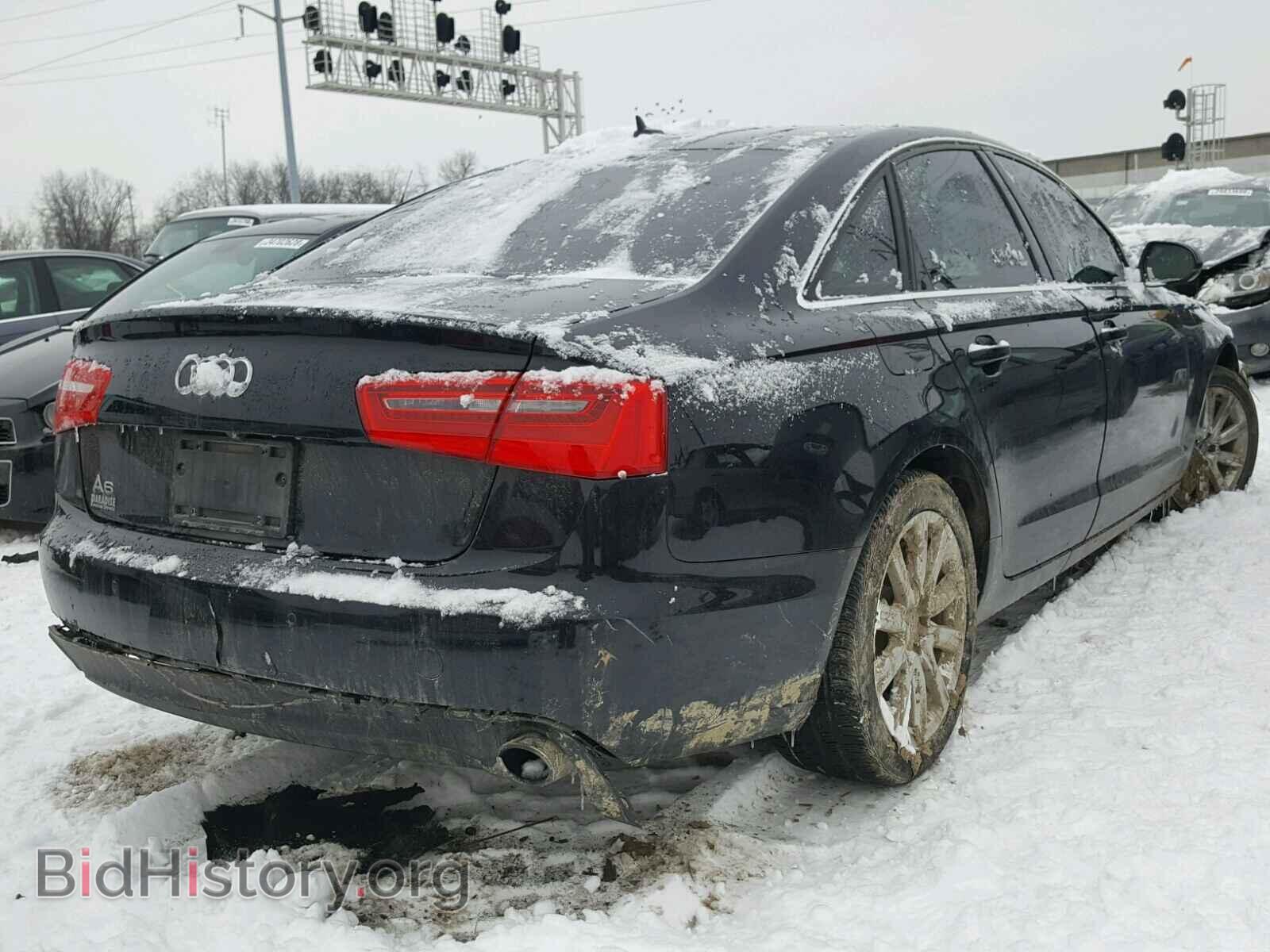 2014 AUDI A6 - VIN: WAUGFAFC1EN011875 - Фото 4