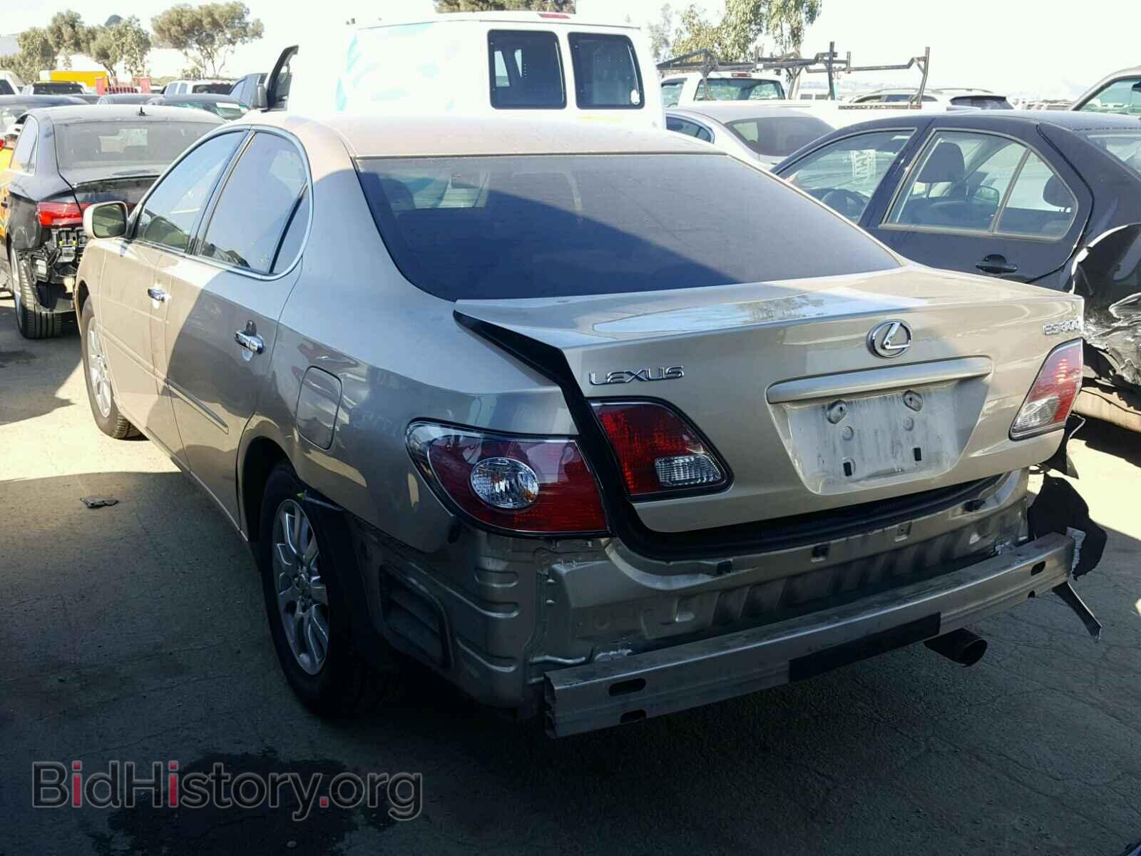 2003 LEXUS ES300 - VIN: JTHBF30G435041405 - Фото 3