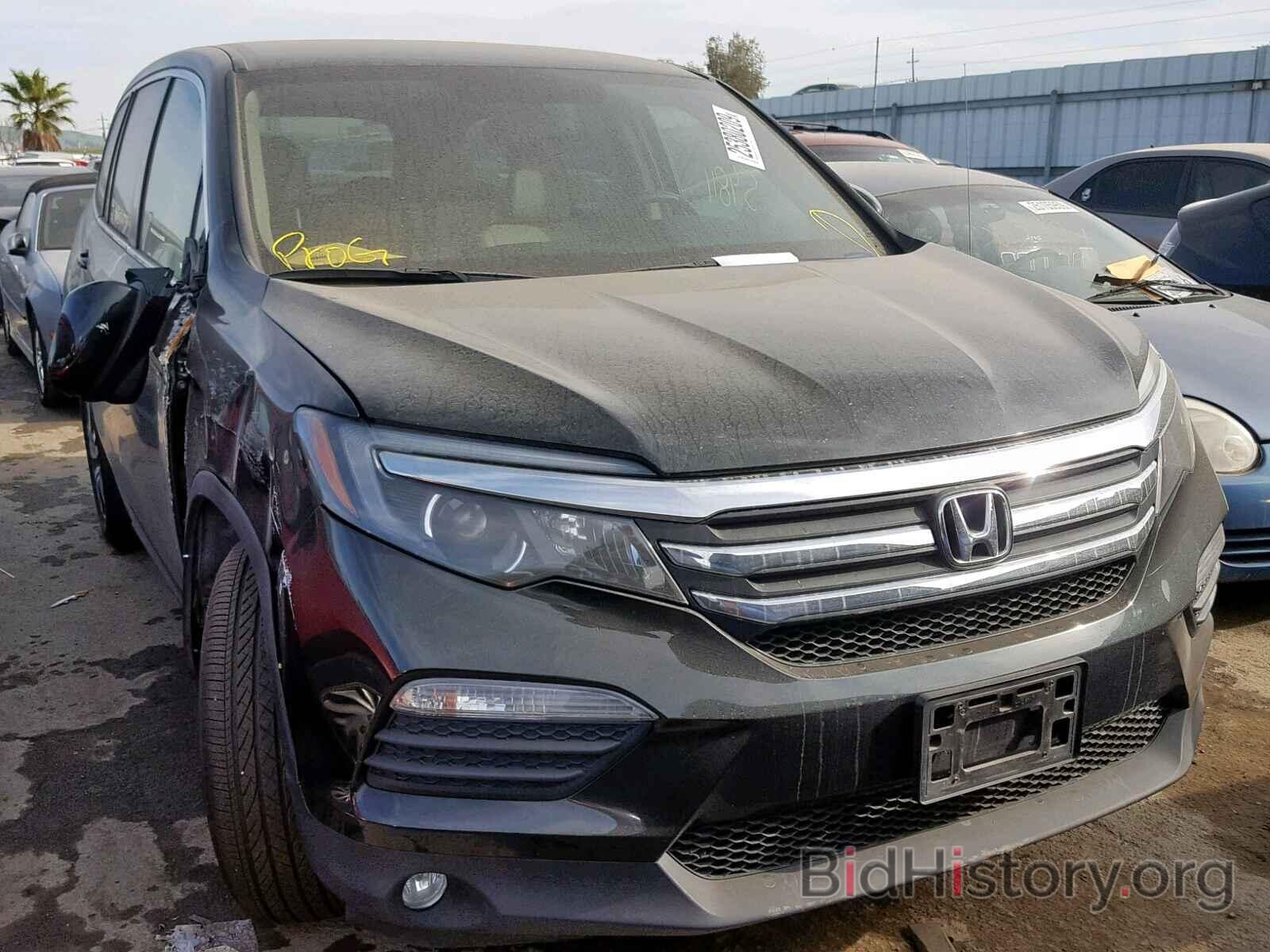 Photo 5FNYF5H3XGB016537 - HONDA PILOT EX 2016