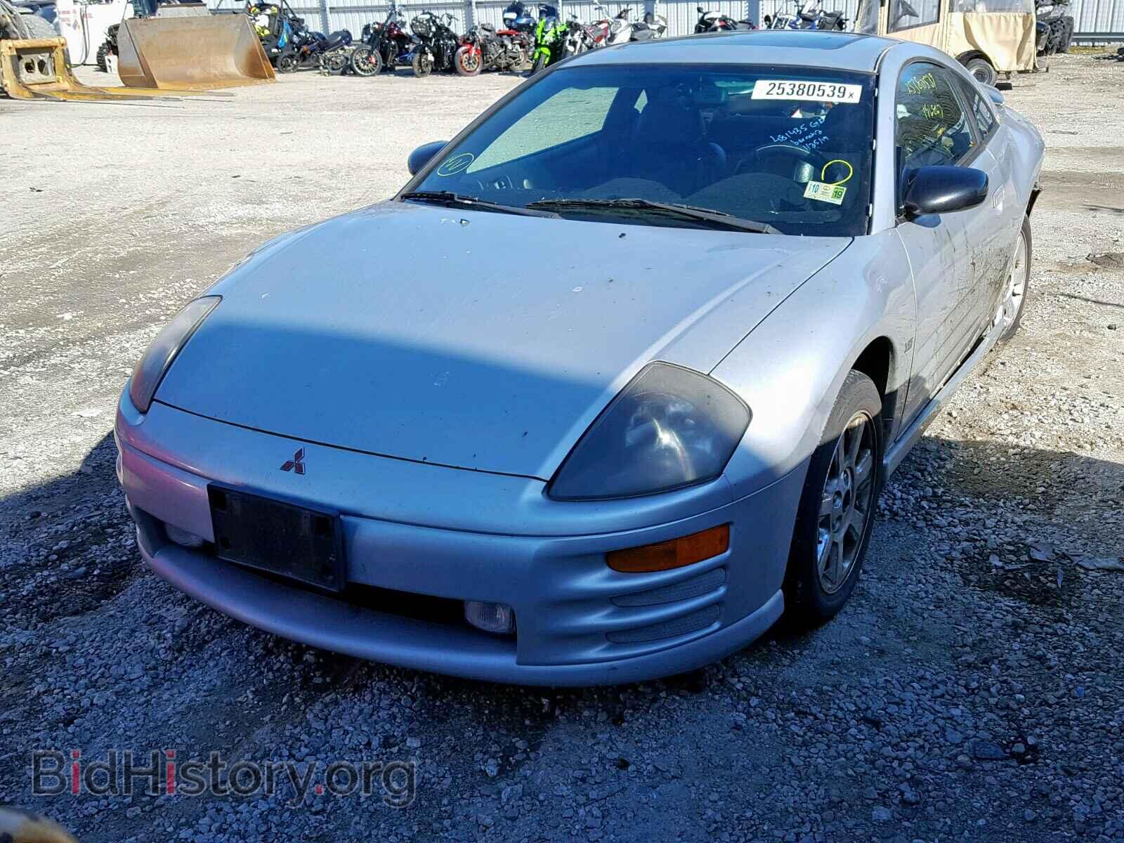 2000 MITSUBISHI ECLIPSE - VIN: 4A3AC54L0YE136749 - Photo 2