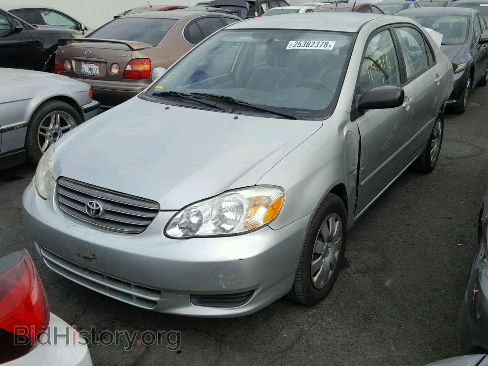 2003 TOYOTA COROLLA - VIN: JTDBR32E430017249 - Фото 2