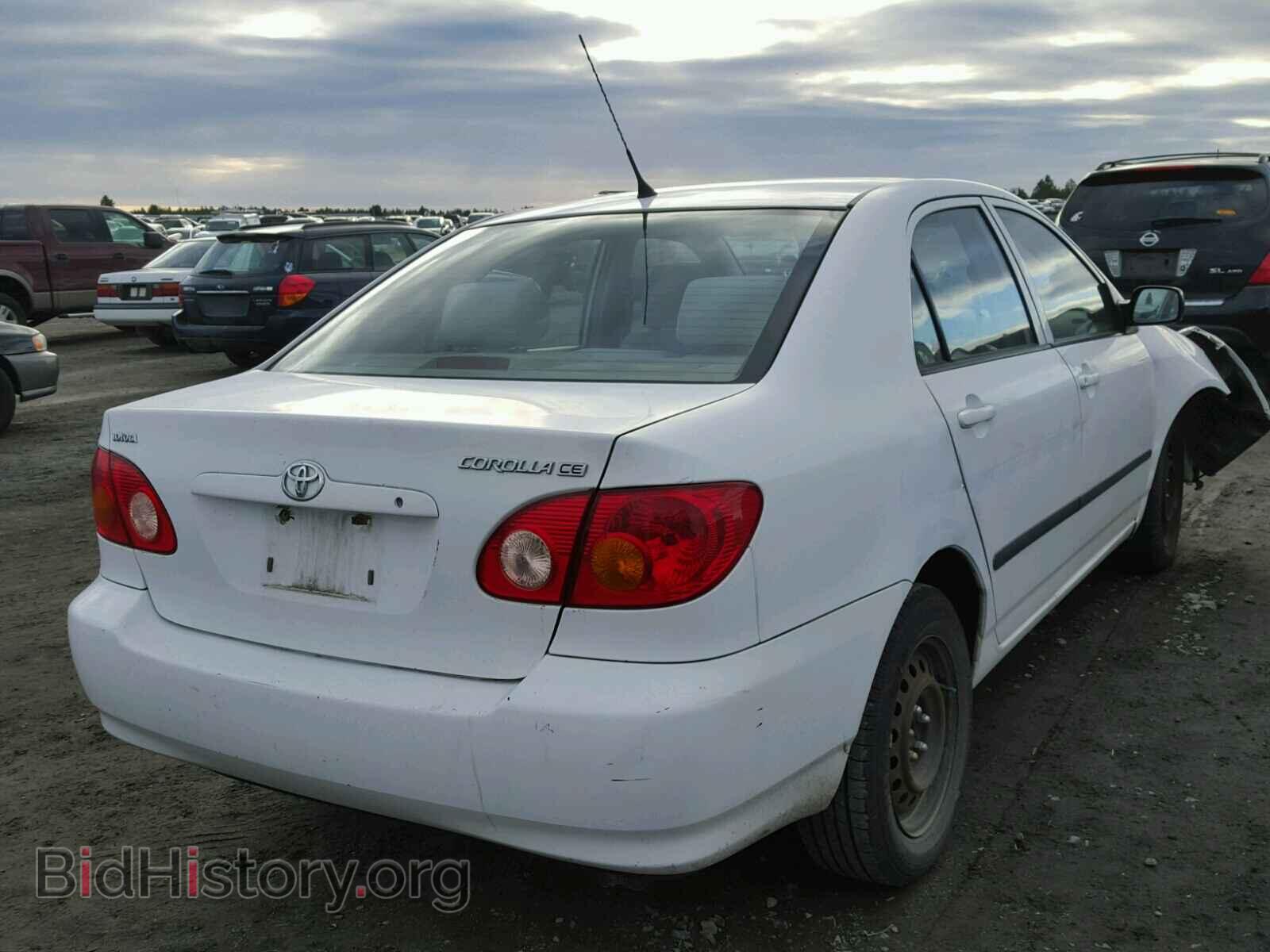 2003 TOYOTA COROLLA - VIN: 2T1BR32E03C165470 - Фото 4