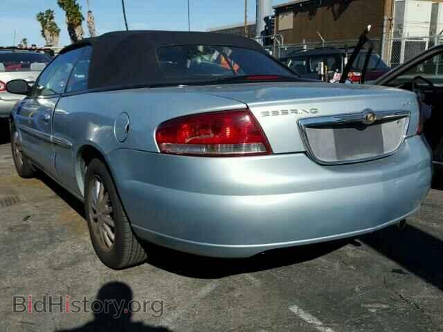 2002 CHRYSLER SEBRING - VIN: 1C3EL65RX2N104559 - Фото 3
