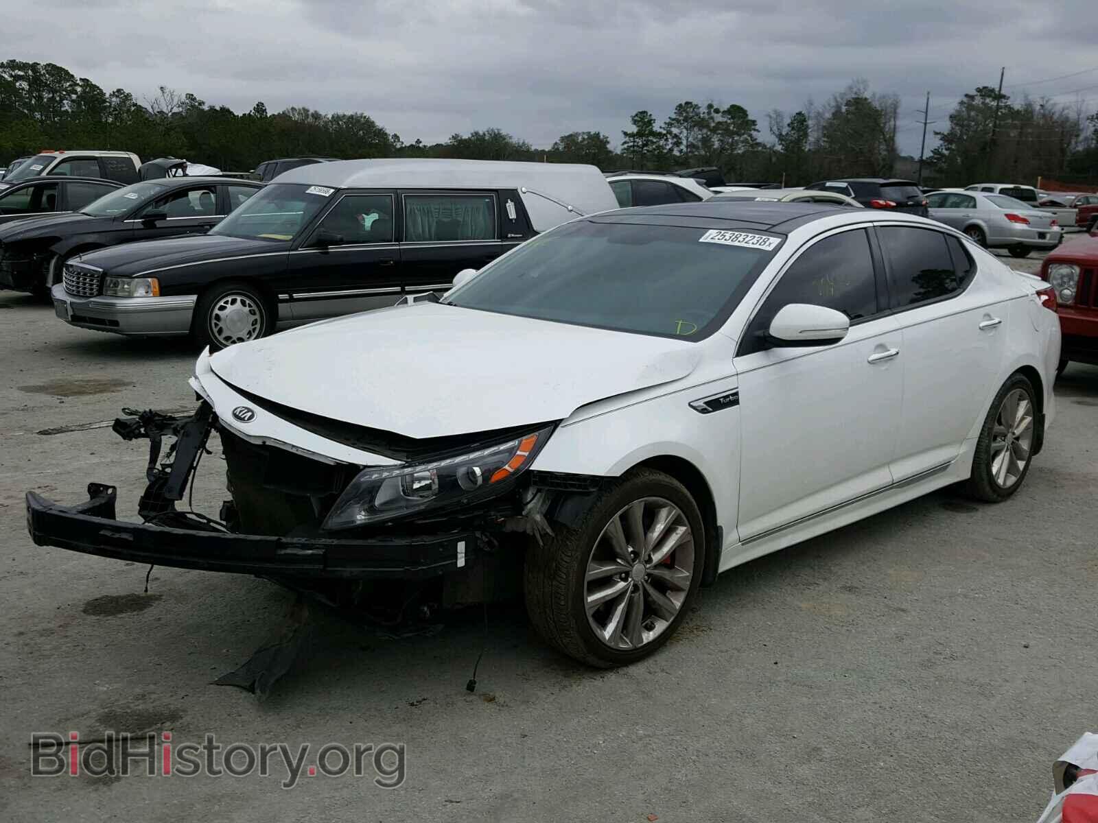 2014 KIA OPTIMA - VIN: 5XXGR4A62EG279858 - Фото 2