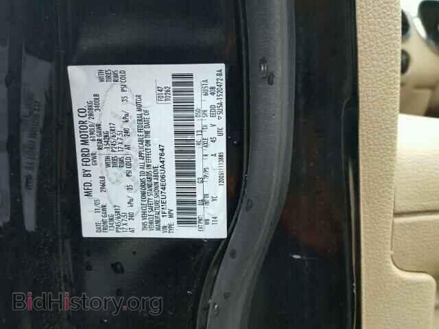 2006 FORD EXPLORER - VIN: 1FMEU74E06UA47647 - Фото 10