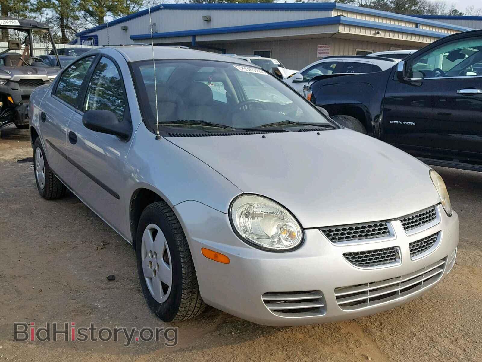 Photo 1B3ES26C85D101169 - DODGE NEON 2005