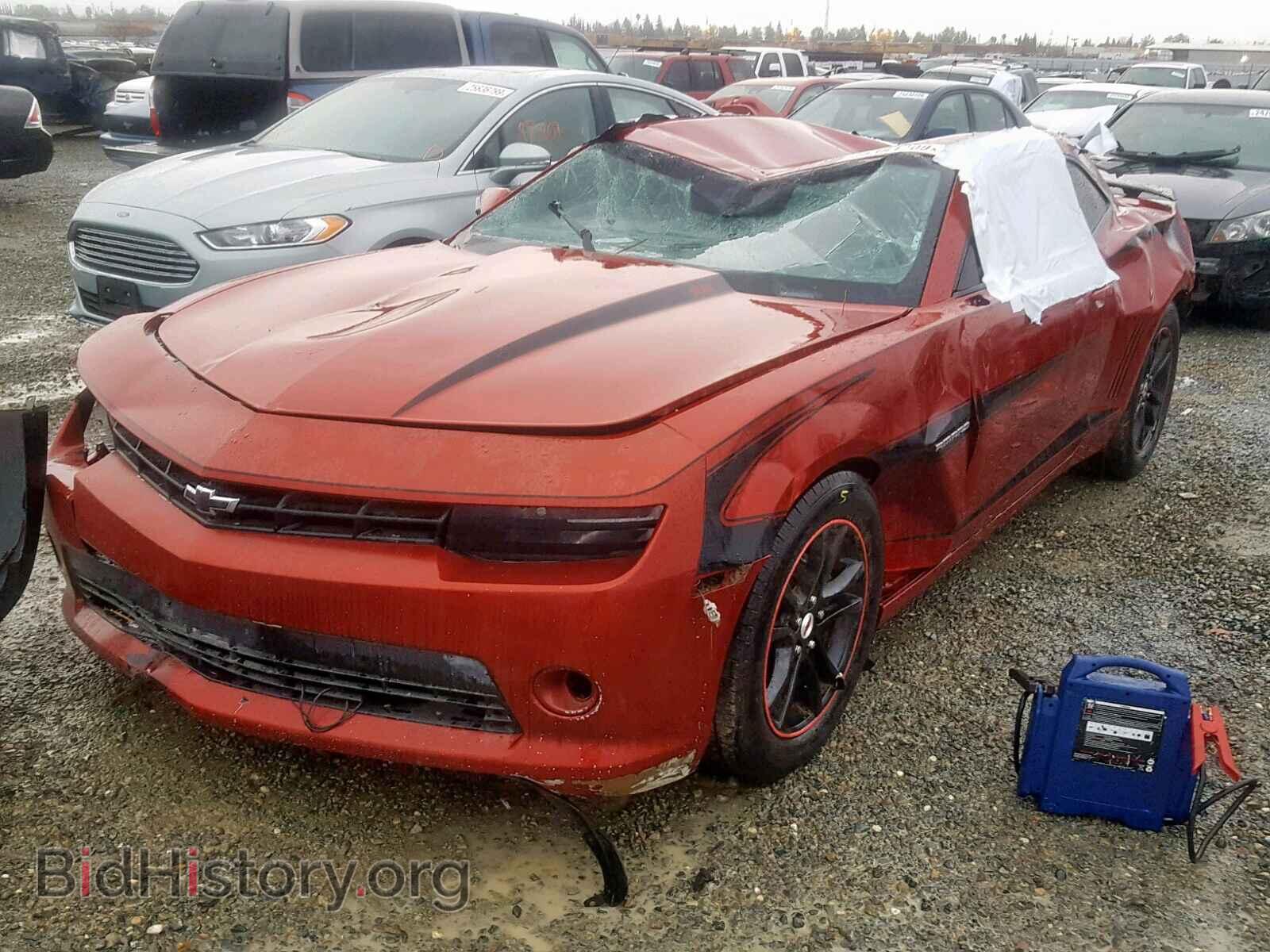 2014 CHEVROLET CAMARO - VIN: 2G1FA1E30E9150633 - Фото 2