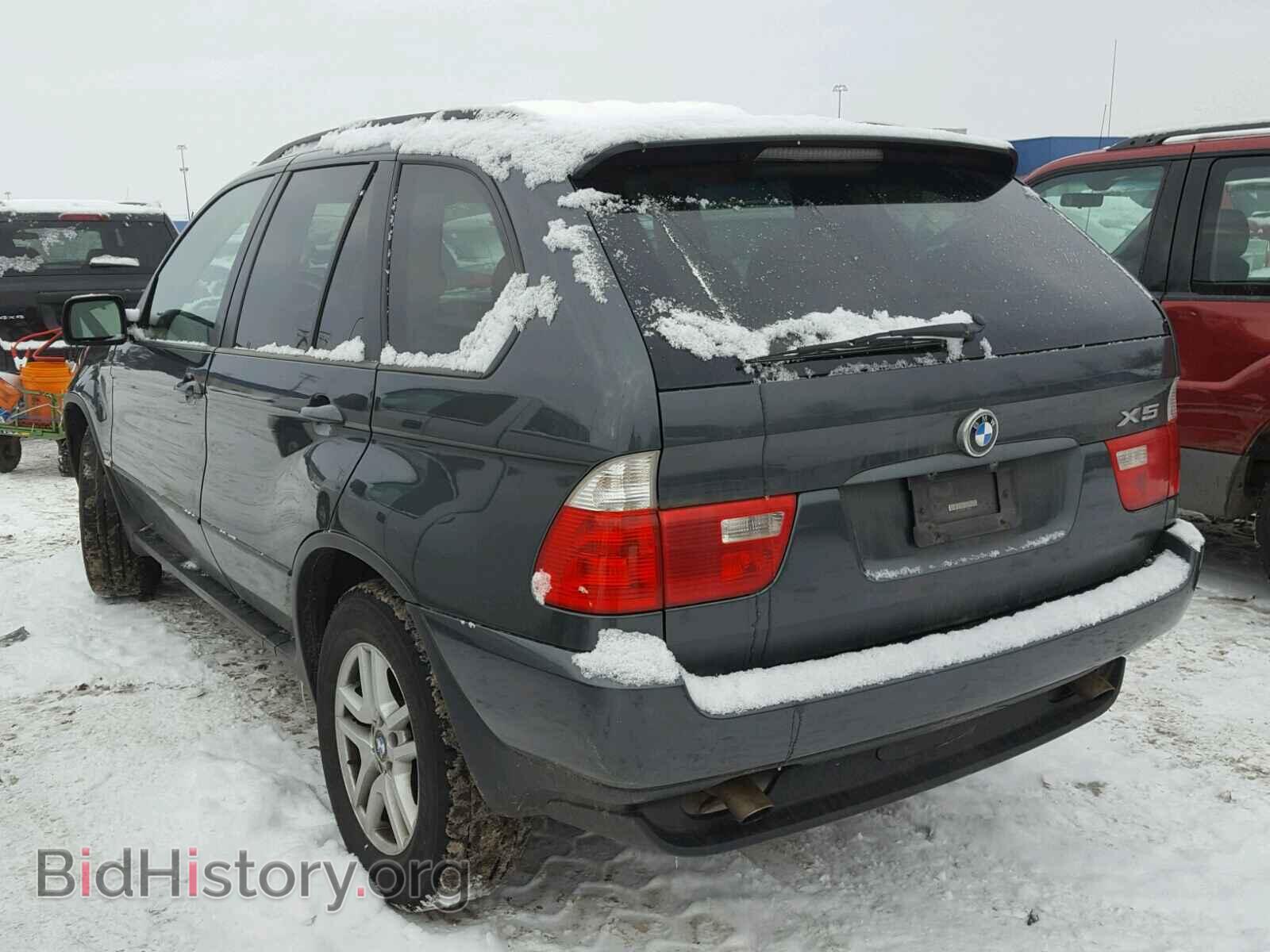 2005 BMW X5 - VIN: 5UXFA13535LY05810 - Фото 3