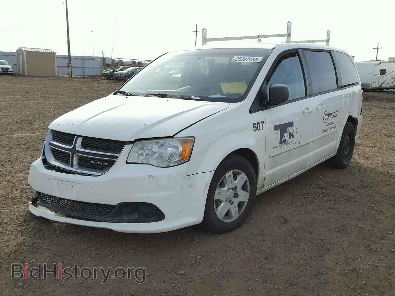 2011 DODGE CARAVAN - VIN: 2D4RN4DGXBR706637 - Фото 2