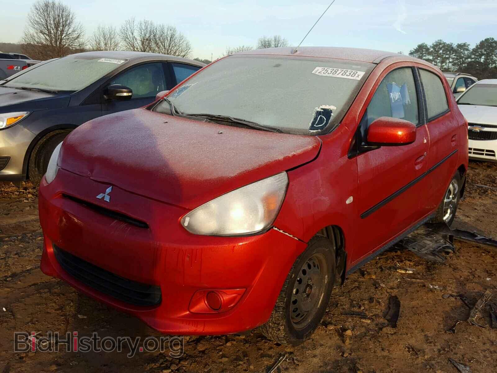 2014 MITSUBISHI MIRAGE - VIN: ML32A3HJ4EH026083 - Фото 2