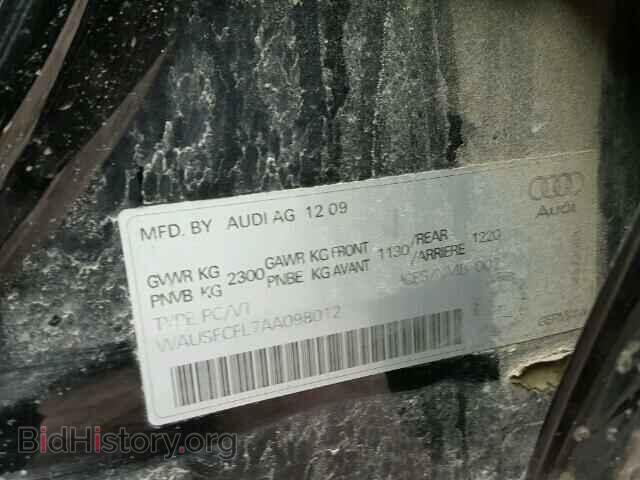 2010 AUDI A4 - VIN: WAUSFCFL7AA098012 - Фото 10