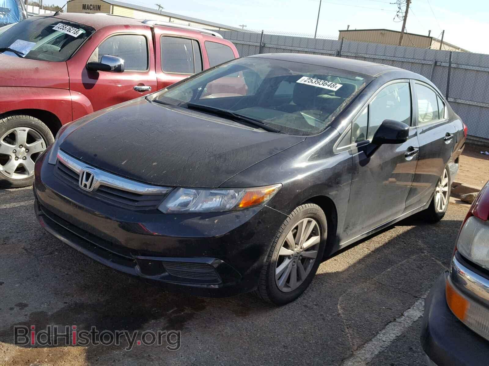 2012 HONDA CIVIC - VIN: 2HGFB2F8XCH321851 - Фото 2
