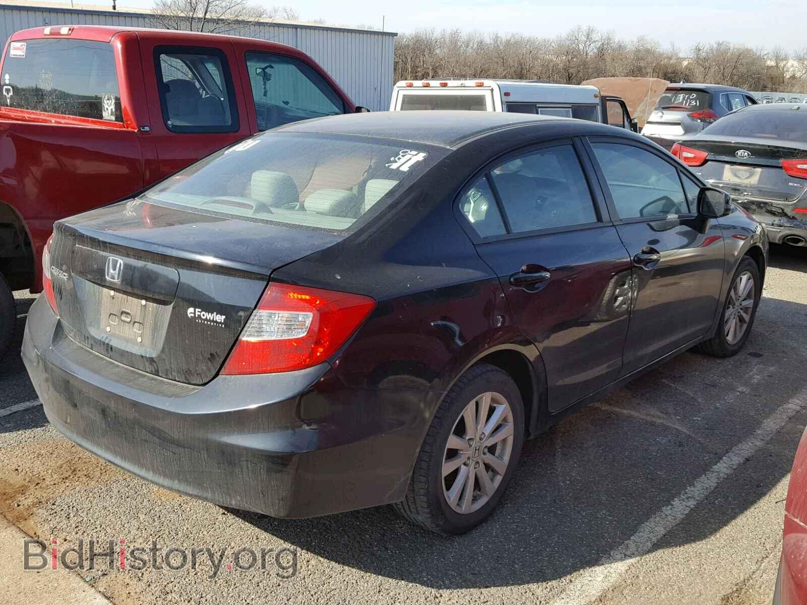 2012 HONDA CIVIC - VIN: 2HGFB2F8XCH321851 - Фото 4