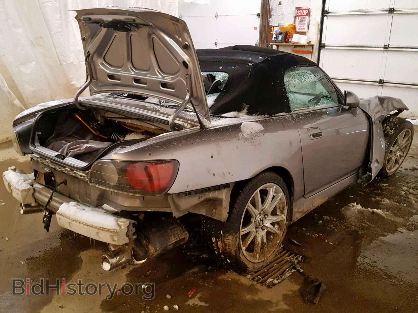 2001 HONDA S2000 - VIN: JHMAP114X1T000769 - Фото 4