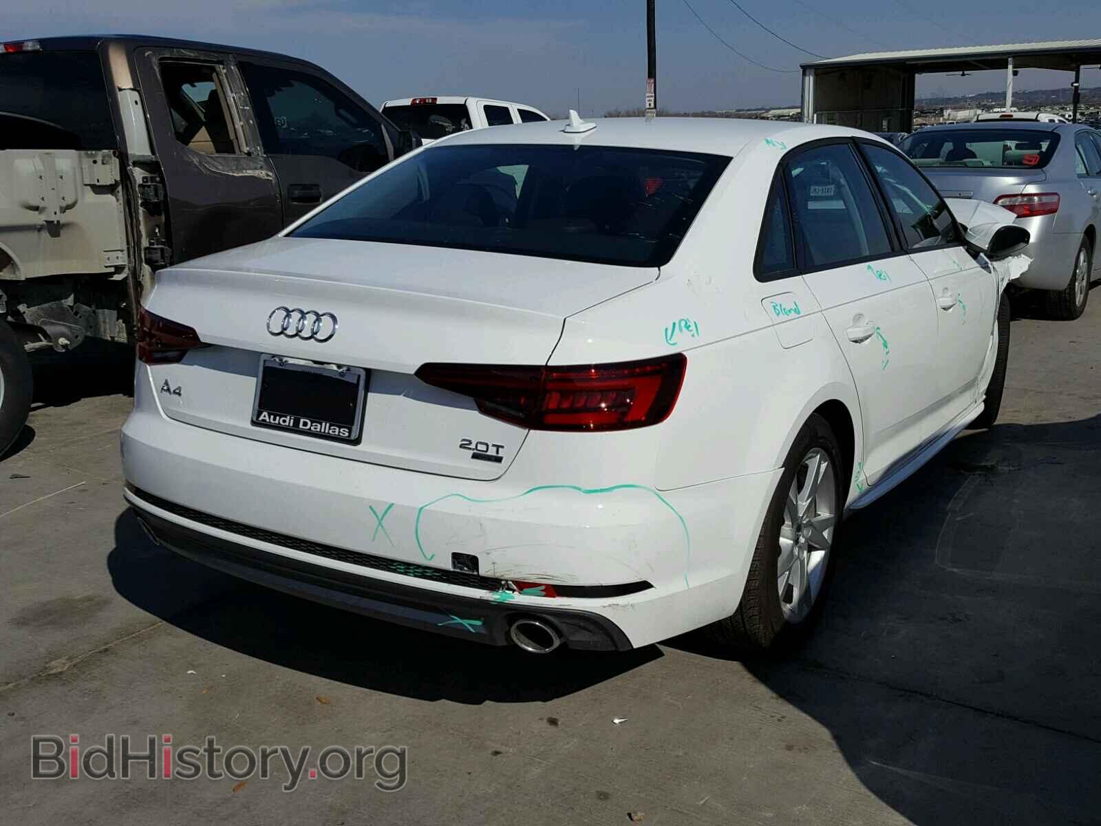 2018 AUDI A4 - VIN: WAUKMAF48JA076393 - Фото 4