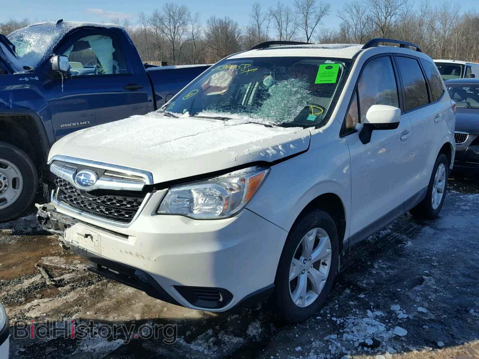 2014 SUBARU FORESTER - VIN: JF2SJAEC1EH506137 - Фото 2