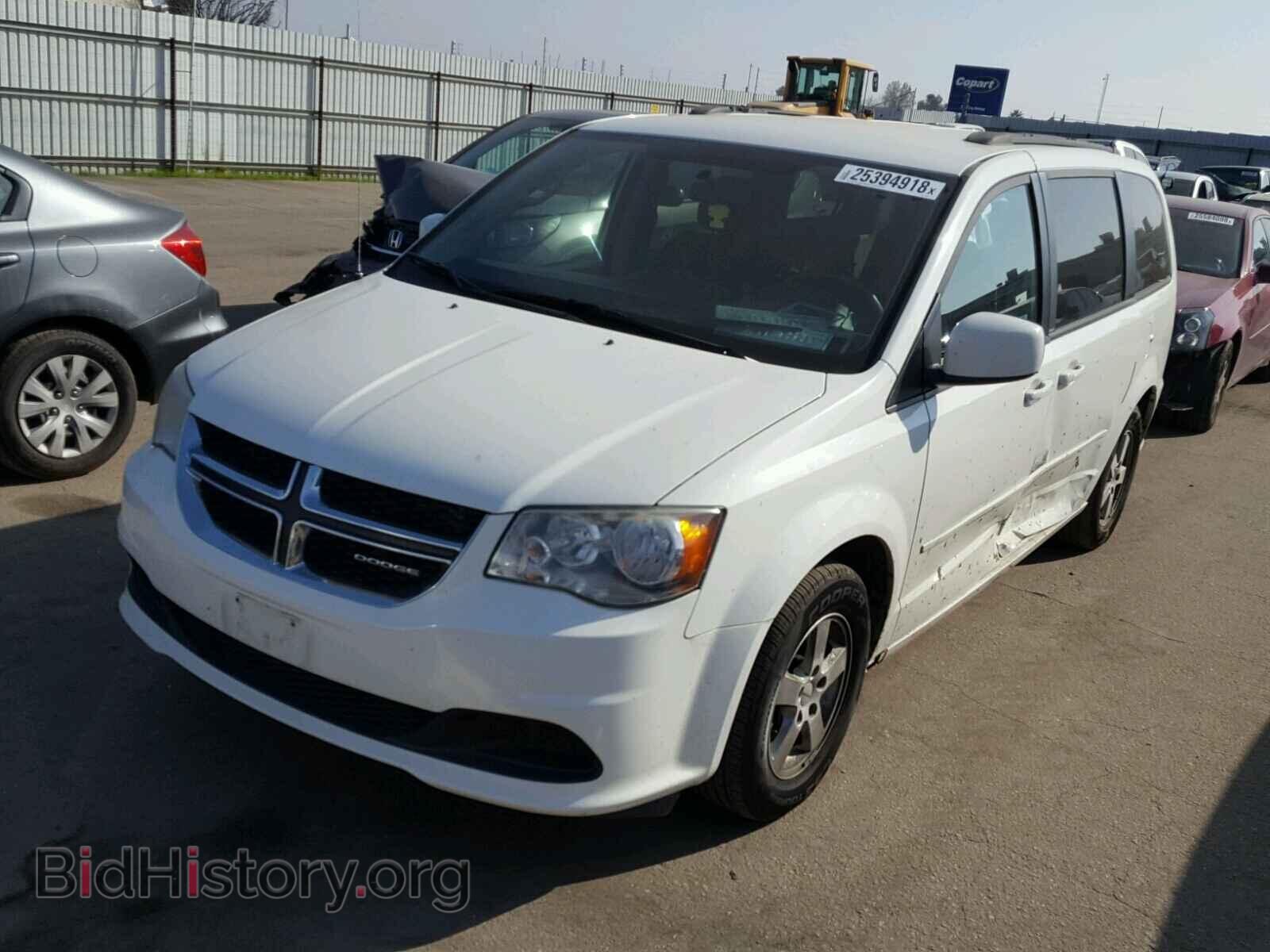 2012 DODGE CARAVAN - VIN: 2C4RDGCG5CR146286 - Фото 2