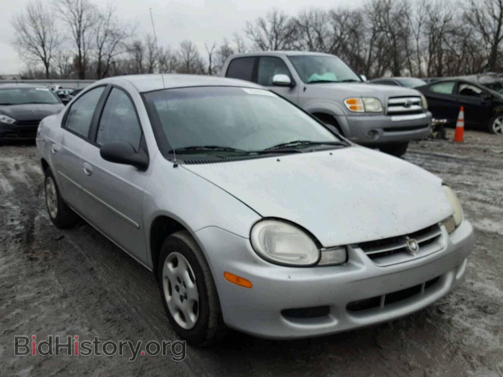 Photo 1B3ES26CX2D524265 - DODGE NEON 2002