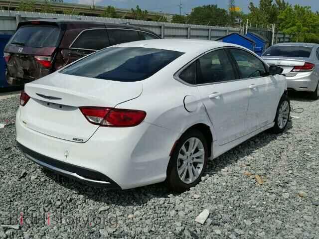 2016 CHRYSLER 200 - VIN: 1C3CCCAB8GN132057 - Фото 4