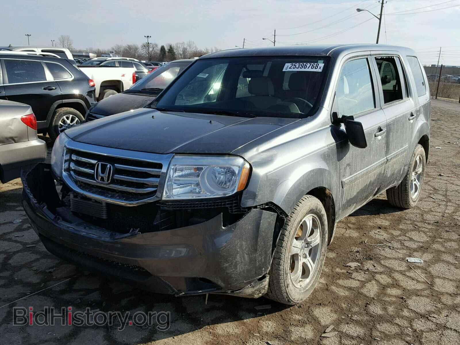 2013 HONDA PILOT - VIN: 5FNYF4H43DB002834 - Фото 2