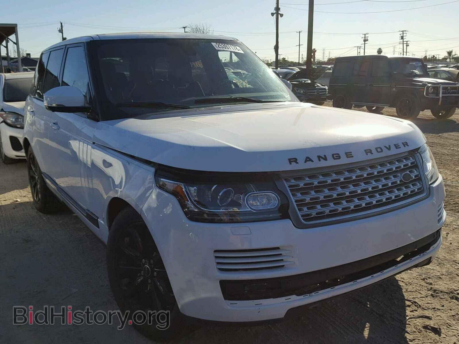 Photo SALGS2VF5FA234826 - LAND ROVER RANGEROVER 2015