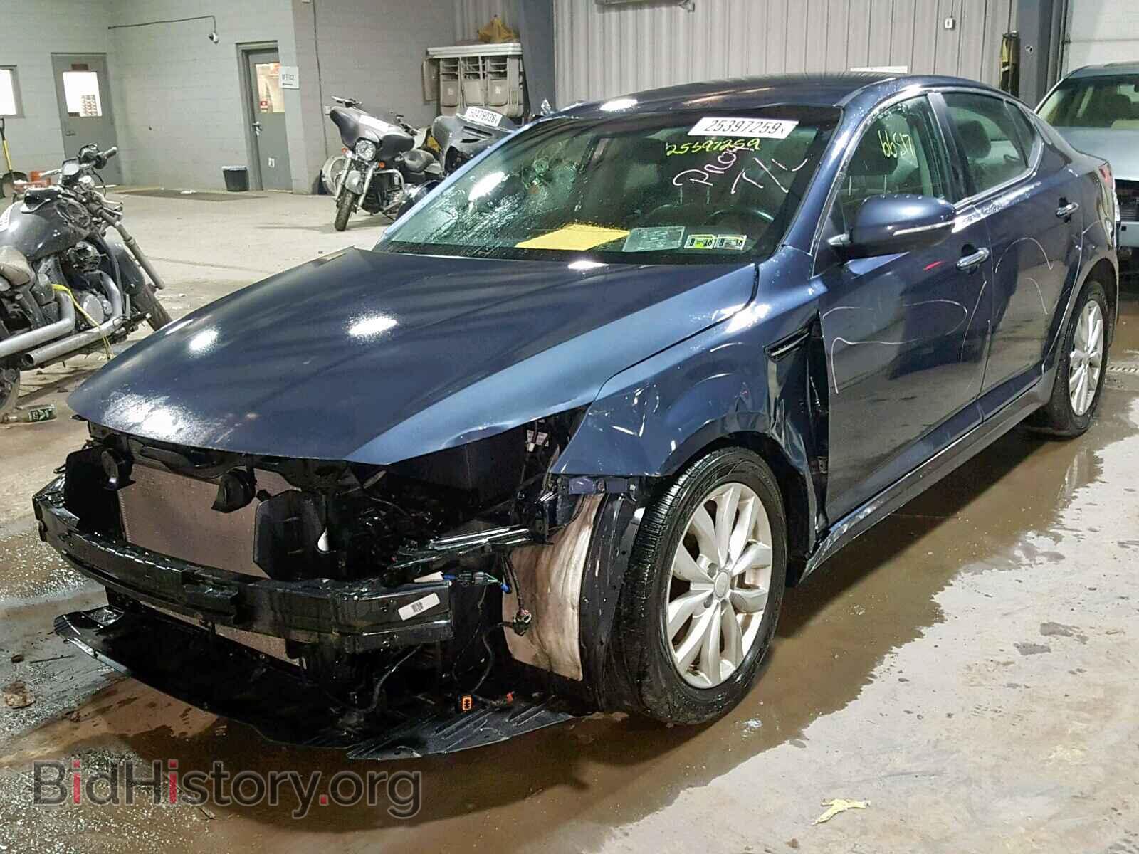 2015 KIA OPTIMA EX - VIN: 5XXGN4A72FG367153 - Фото 2