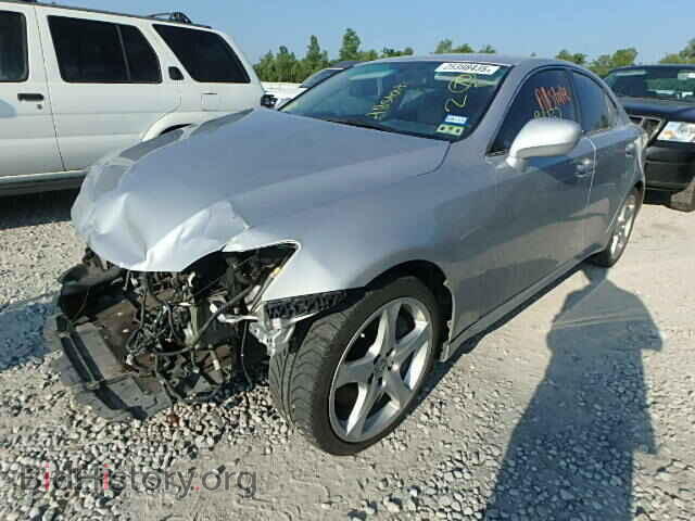 2008 LEXUS IS350 - VIN: JTHBE262482014061 - Фото 2