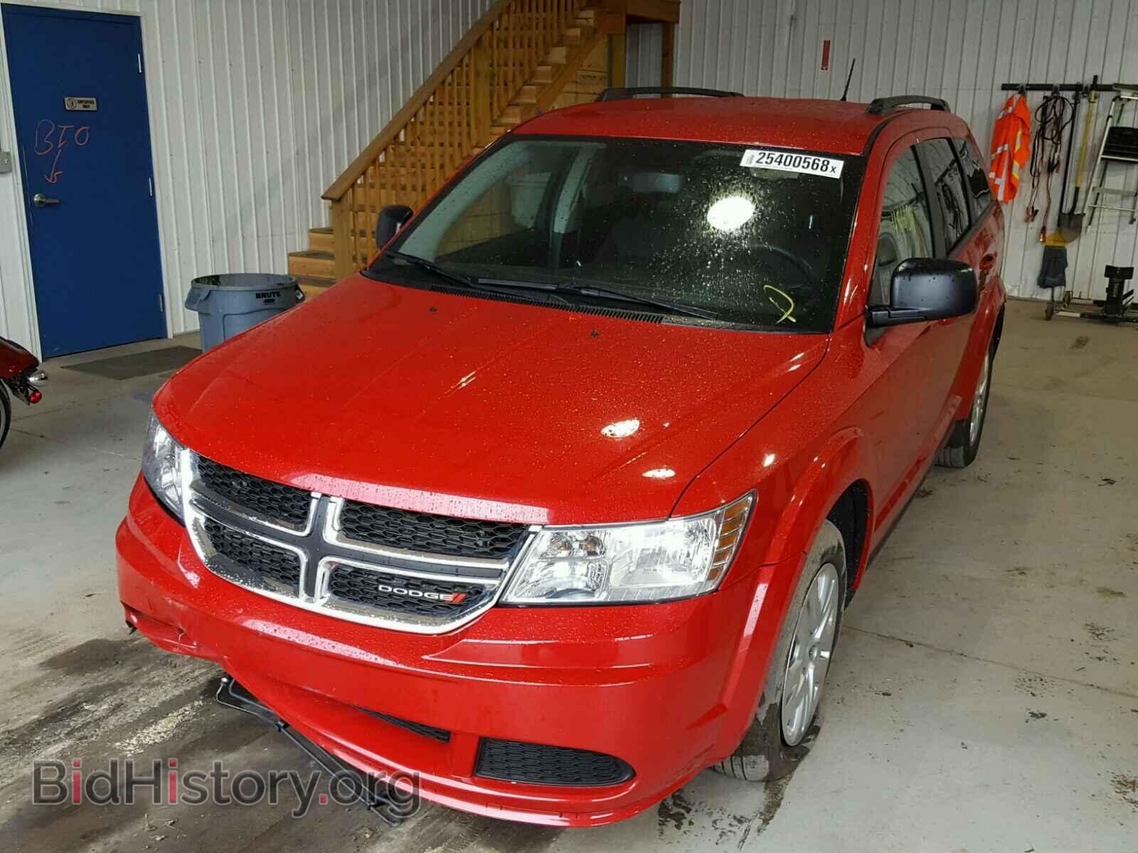 2016 DODGE JOURNEY SE - VIN: 3C4PDCAB2GT210519 - Фото 2