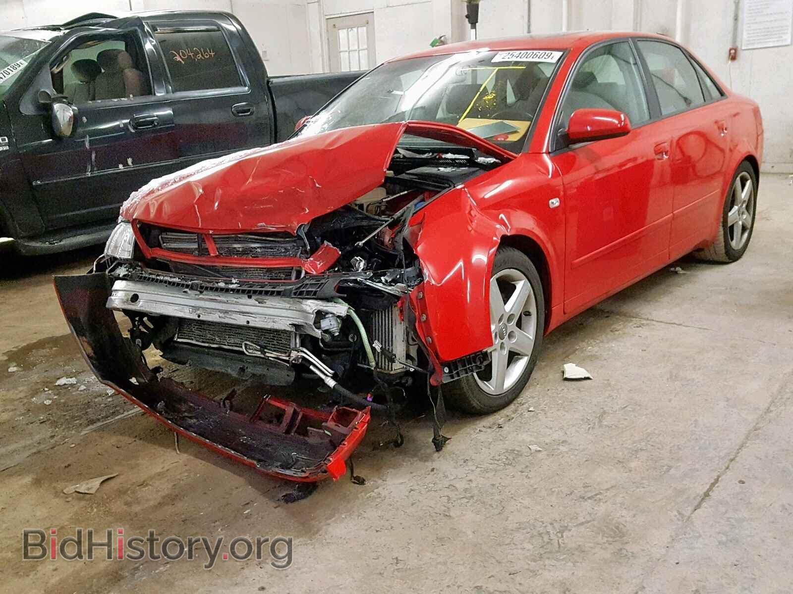 2005 AUDI A4 - VIN: WAULC68E15A070242 - Фото 2