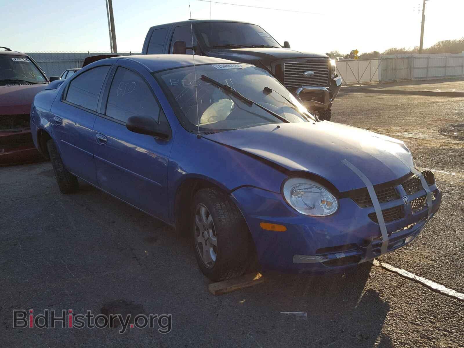 Photo 1B3ES56CX5D147720 - DODGE NEON 2005