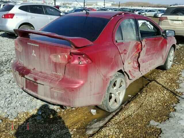 2008 MITSUBISHI LANCER - VIN: JA3AU26U48U605432 - Фото 4