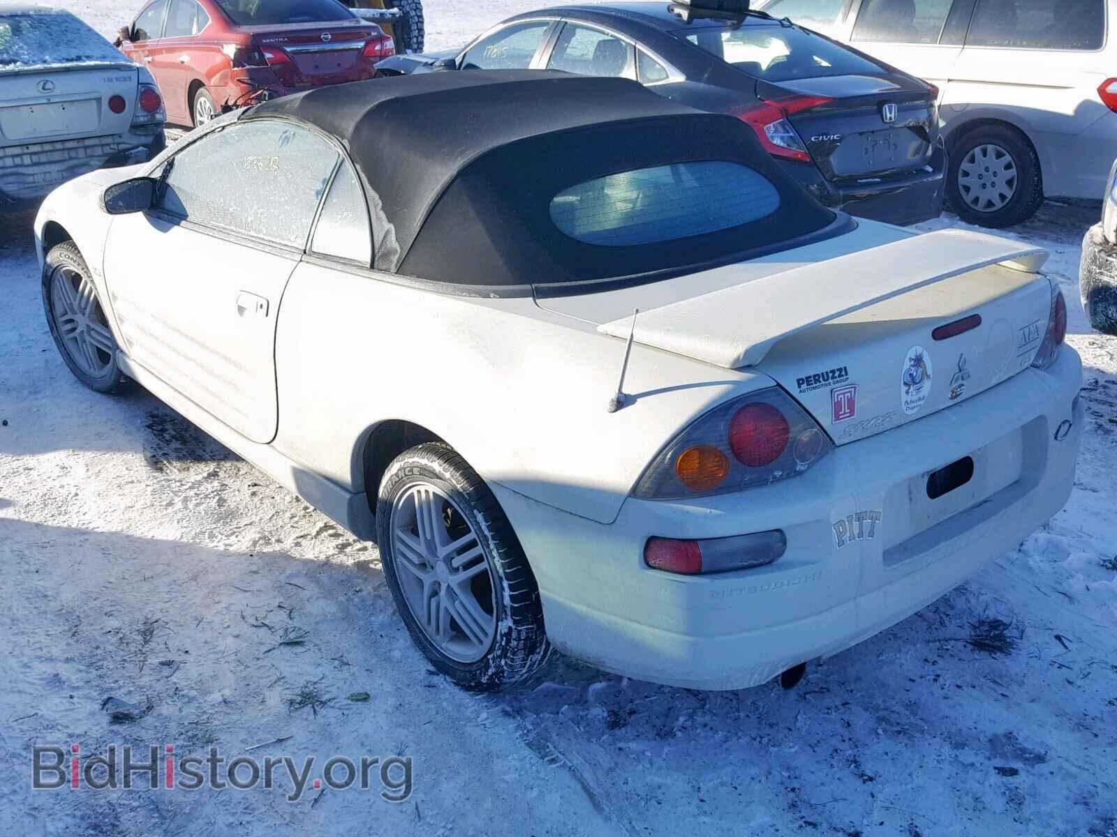 2003 MITSUBISHI ECLIPSE - VIN: 4A3AE55H23E069293 - Фото 3