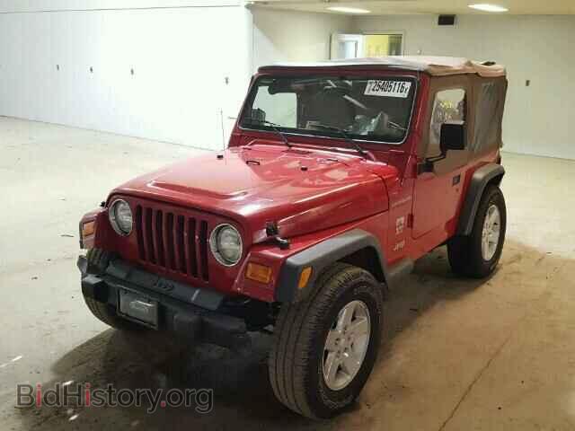 2000 JEEP WRANGLER - VIN: 1J4FA29P3YP770418 - Фото 2
