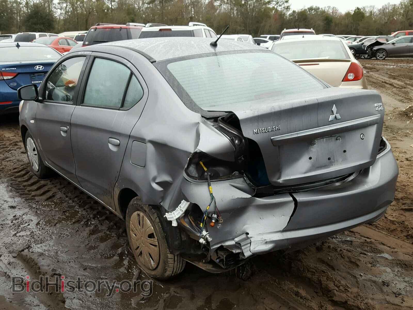 2017 MITSUBISHI MIRAGE - VIN: ML32F3FJ8HH004855 - Фото 3