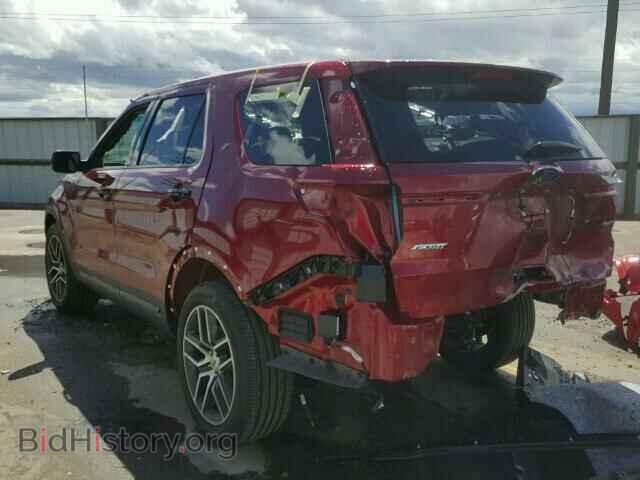 2016 FORD EXPLORER - VIN: 1FM5K8GT2GGD02448 - Фото 3