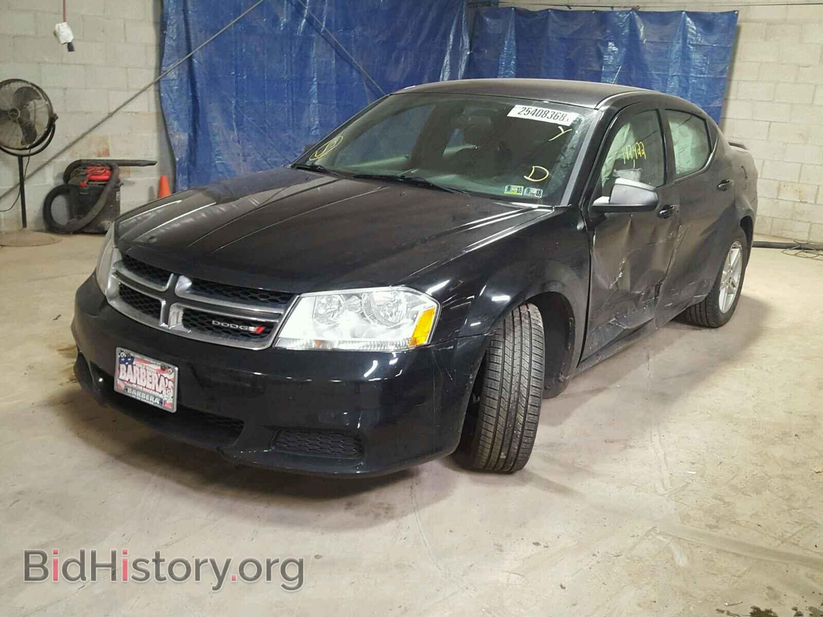 2014 DODGE AVENGER - VIN: 1C3CDZAG5EN189082 - Фото 2
