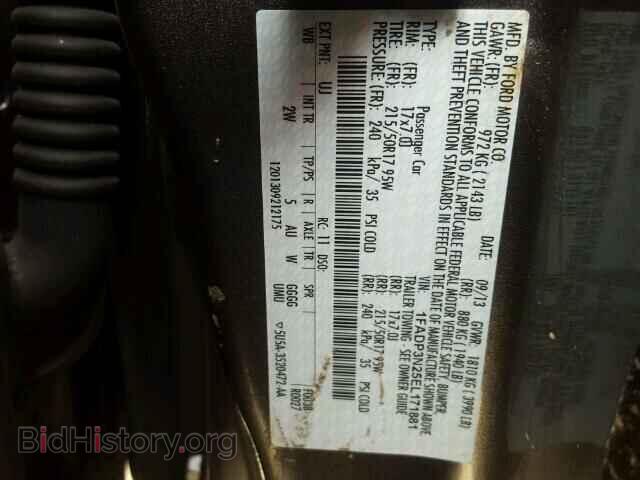 2014 FORD FOCUS - VIN: 1FADP3N25EL171881 - Фото 10