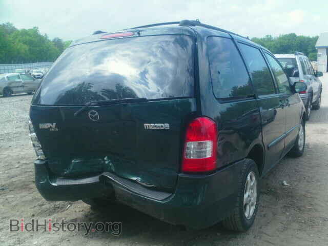2001 MAZDA MPV - VIN: JM3LW28Y610207292 - Фото 4