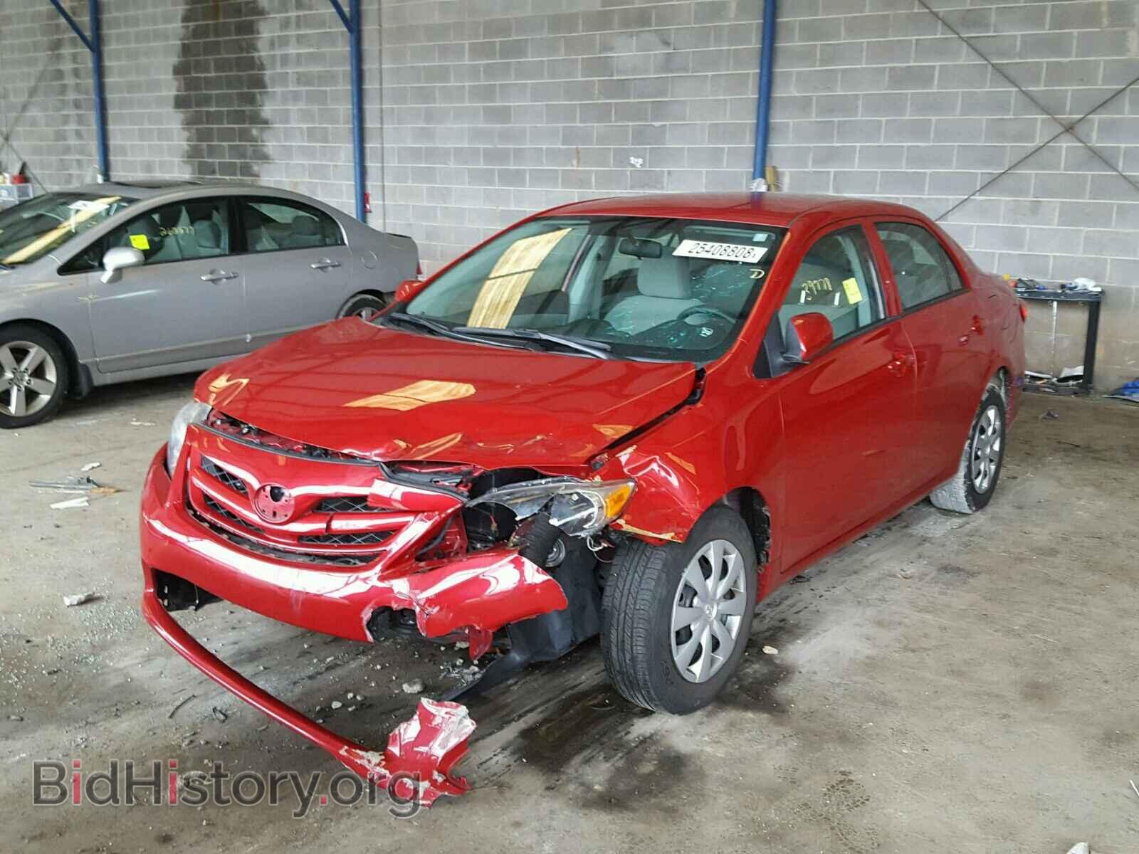 2013 TOYOTA COROLLA BA - VIN: 2T1BU4EE5DC990468 - Фото 2