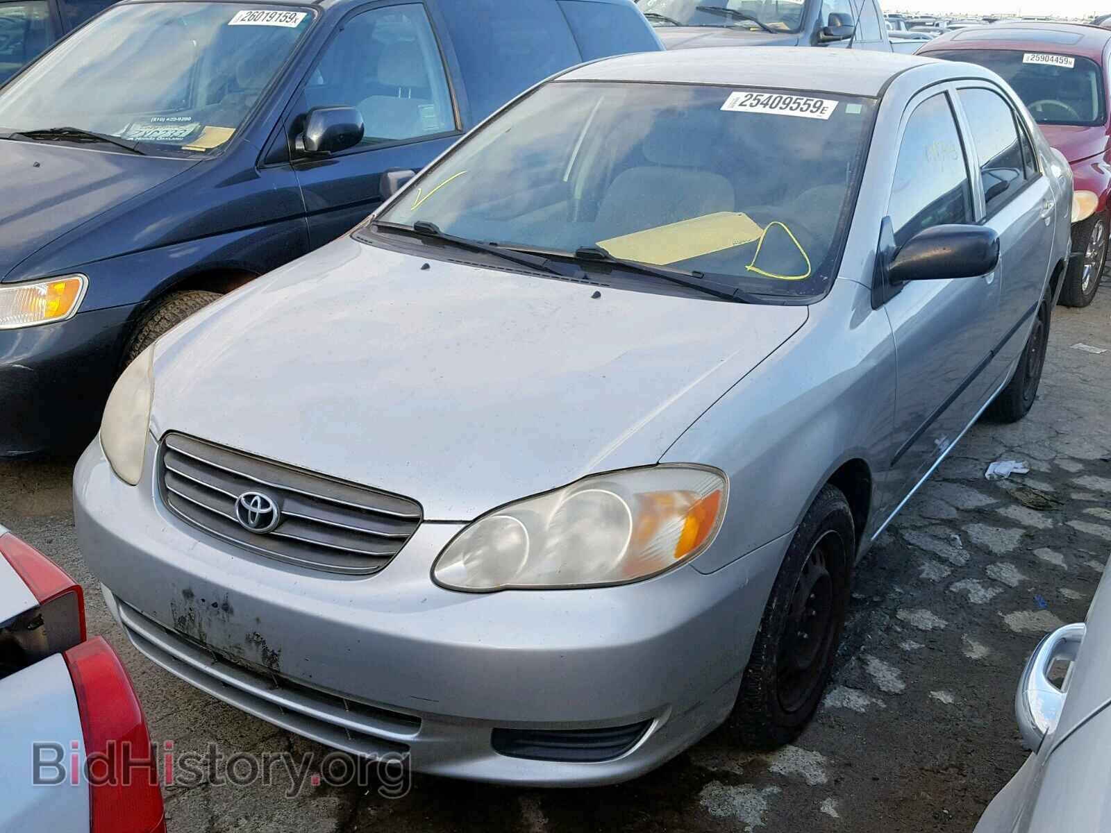 2003 TOYOTA COROLLA - VIN: JTDBR32E832015668 - Фото 2