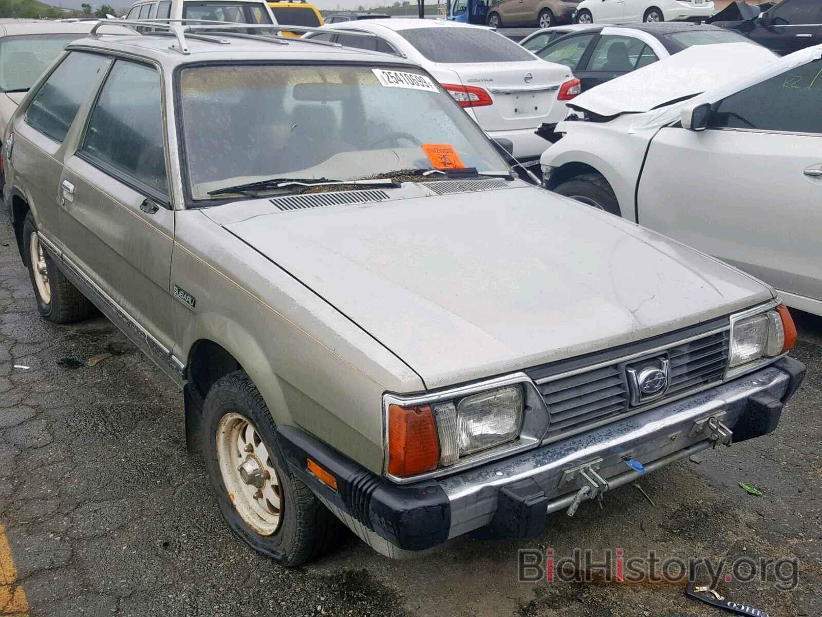 Photo JF2AF53B6BE105498 - SUBARU GL 1981