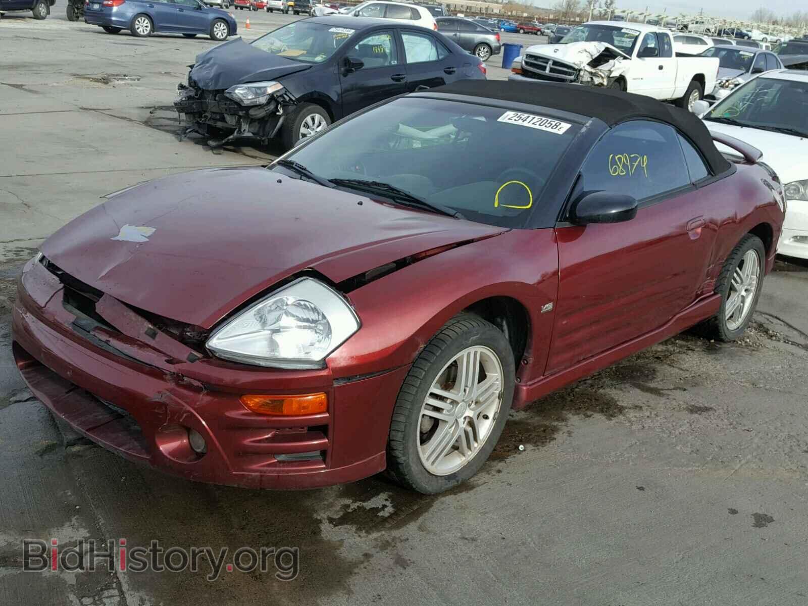 2005 MITSUBISHI ECLIPSE - VIN: 4A3AE55H85E009716 - Фото 2