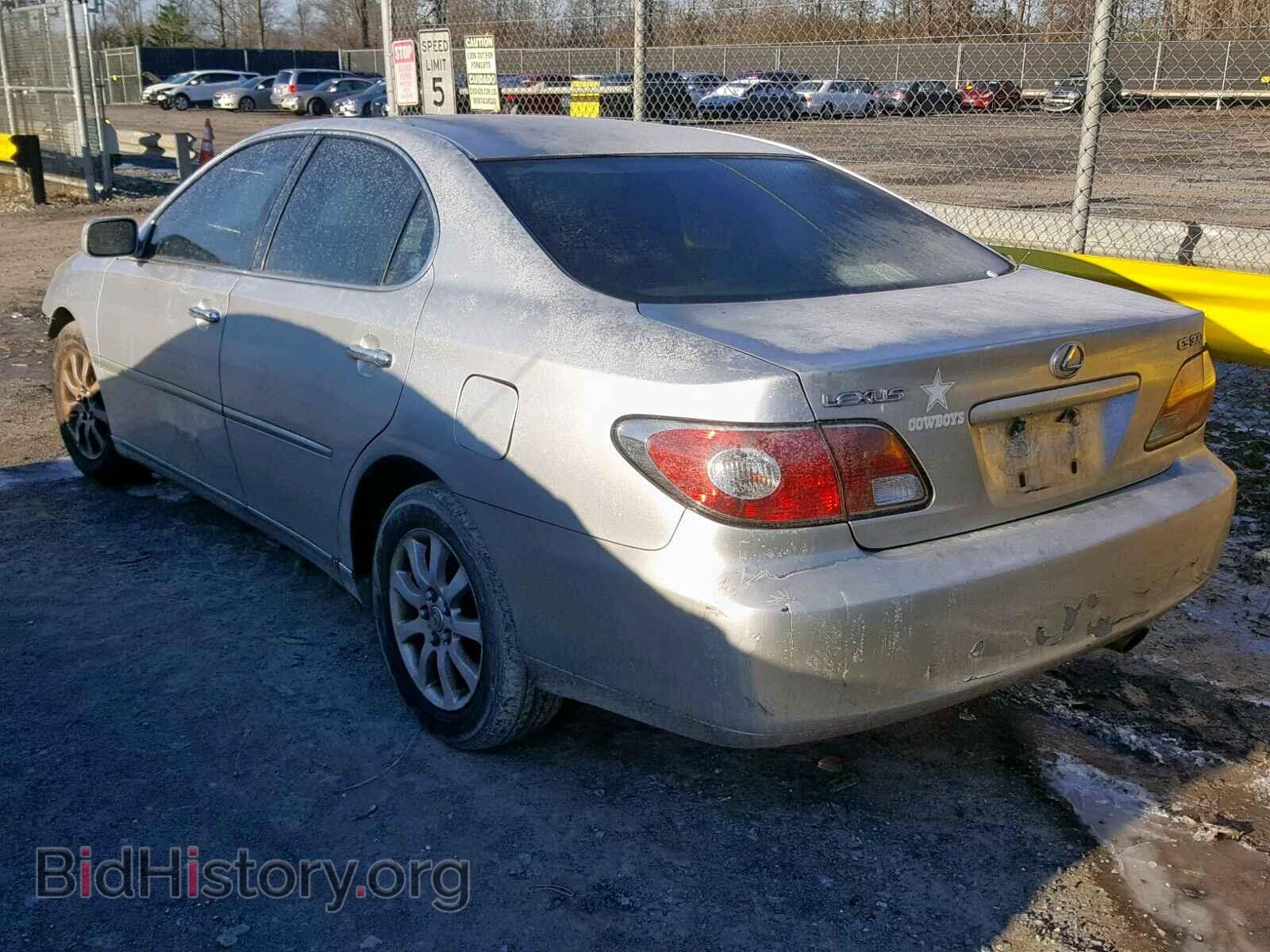 2003 LEXUS ES300 - VIN: JTHBF30G630146198 - Фото 3