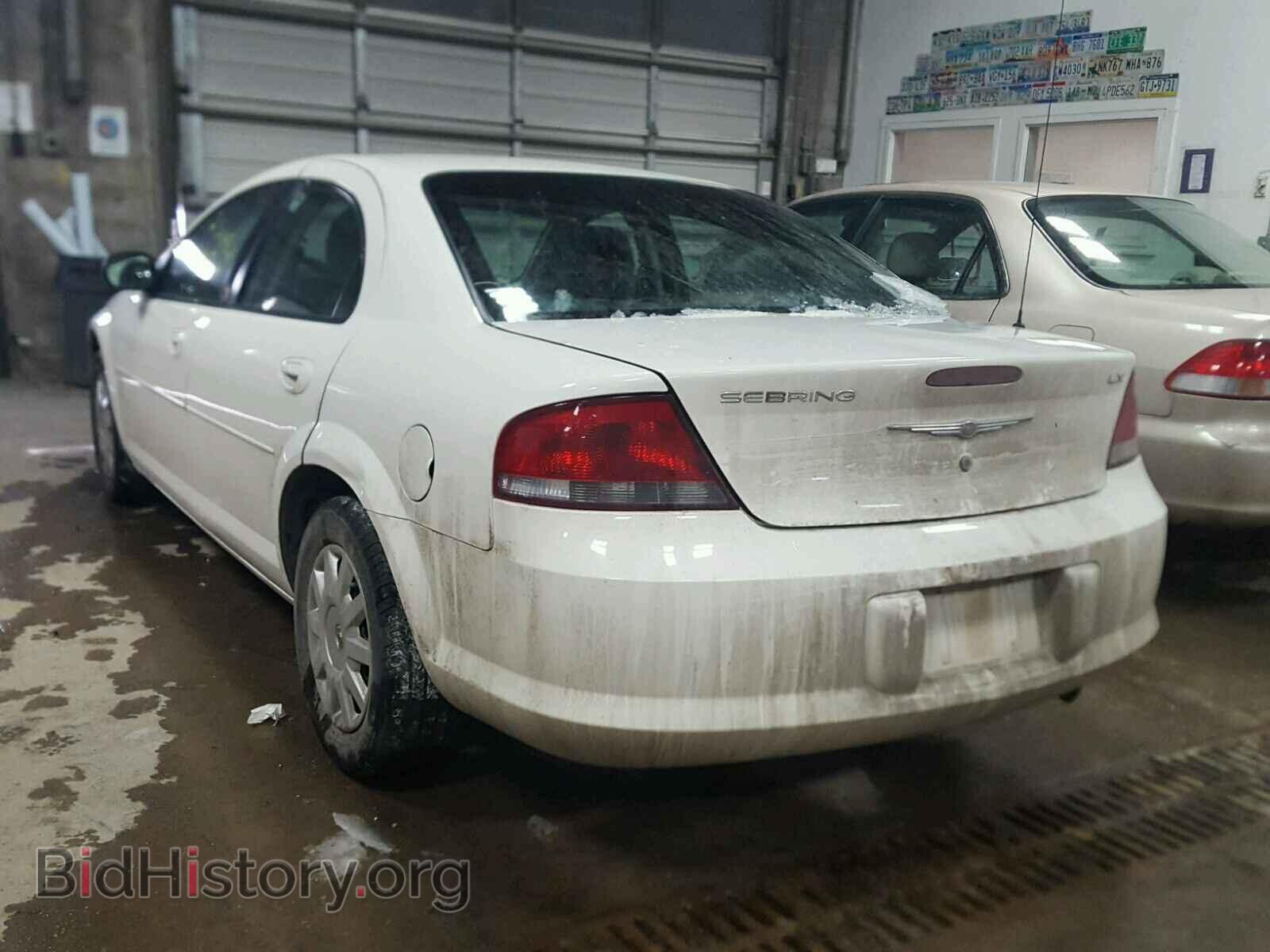 2004 CHRYSLER SEBRING - VIN: 1C3EL46X64N127292 - Фото 3